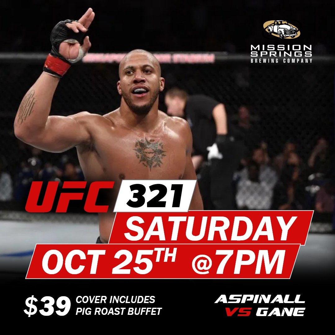 UFC-October 25th