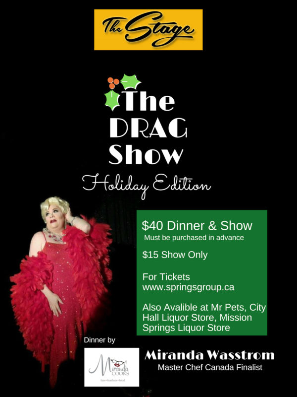 The DRAG Show Dinner & Show The Stage
