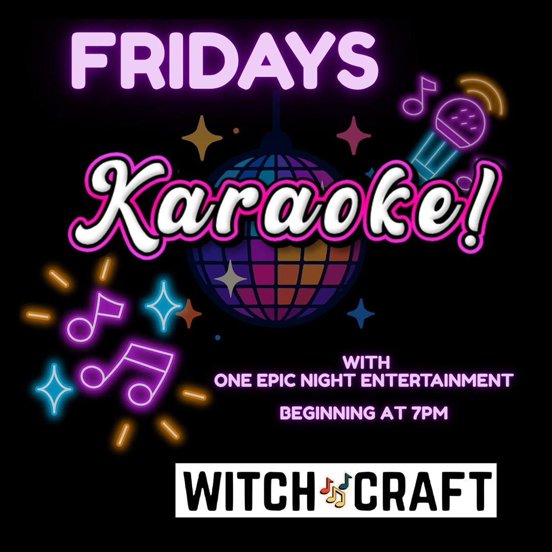 Karaoke night every Friday