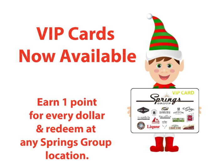 Springs group VIP Cards