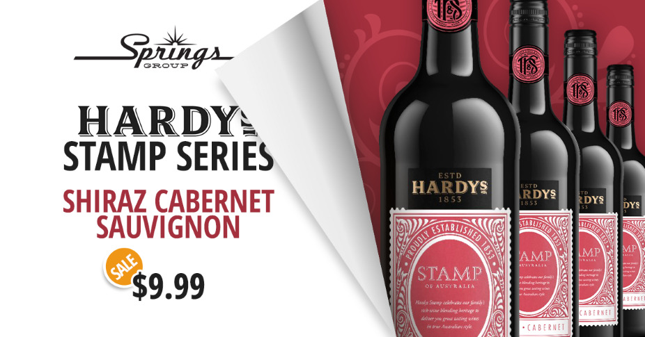 Hardy's red wine sale