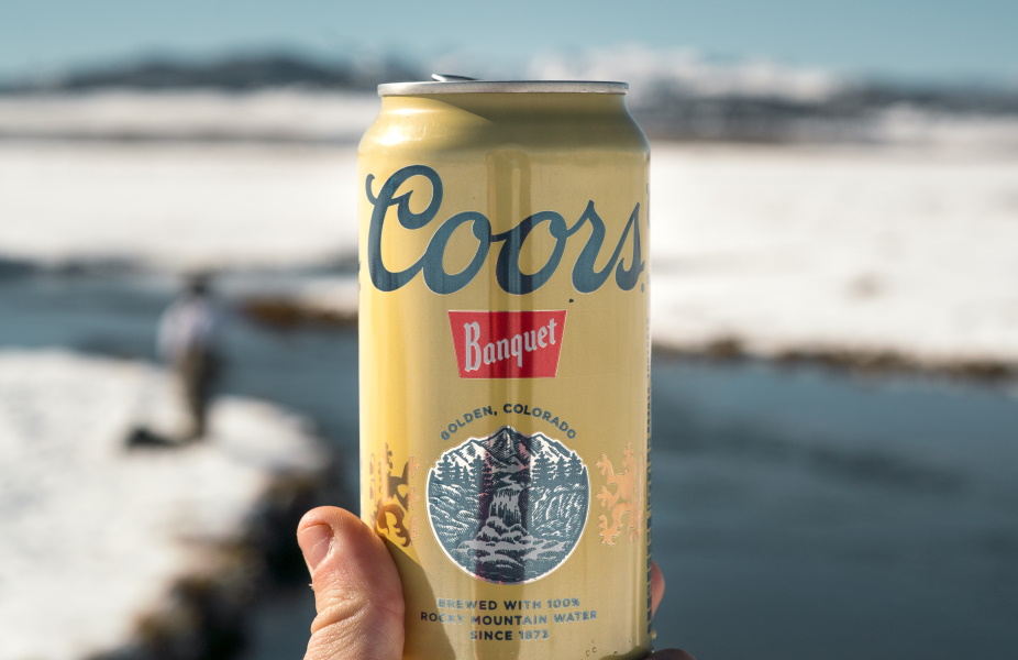 Coors Banquet can