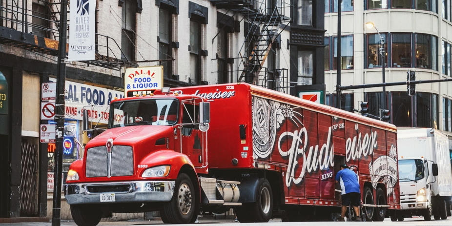 large Coca Cola truck