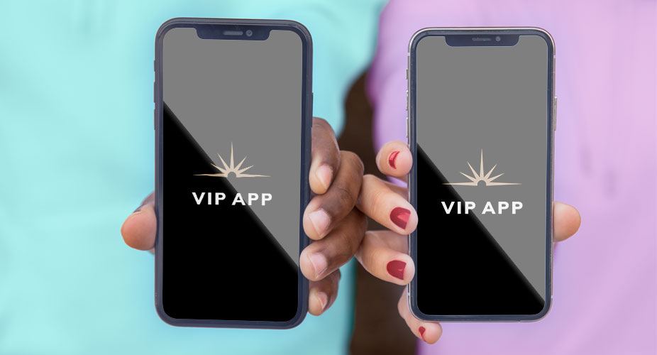 VIP app on two phones