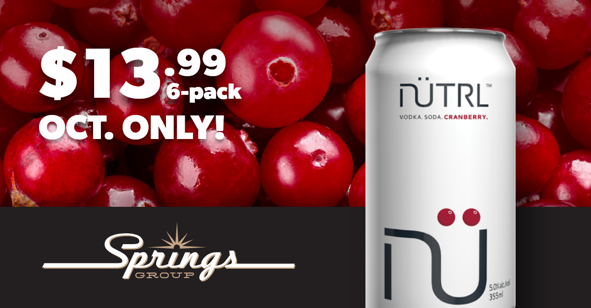 Nutrl cranberry flavour