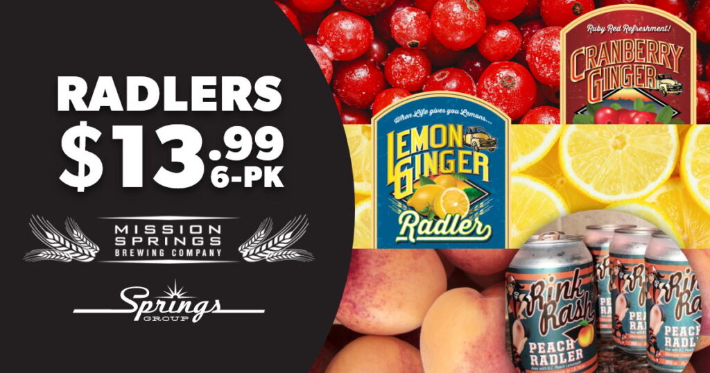 Mission Springs Radlers