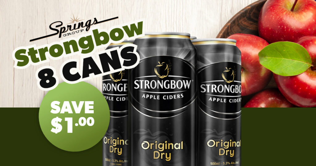 Strongbow on sale