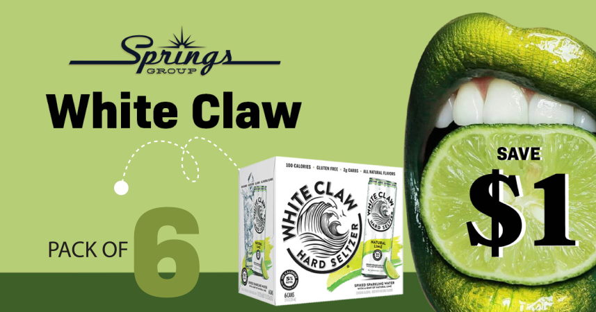 White Claw lime special