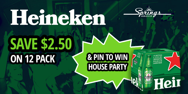 Heineken 12-pack June sale