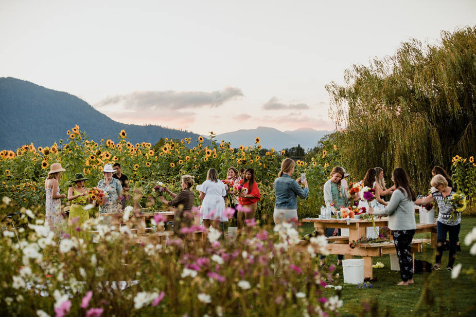 Cultus Lake flower fest