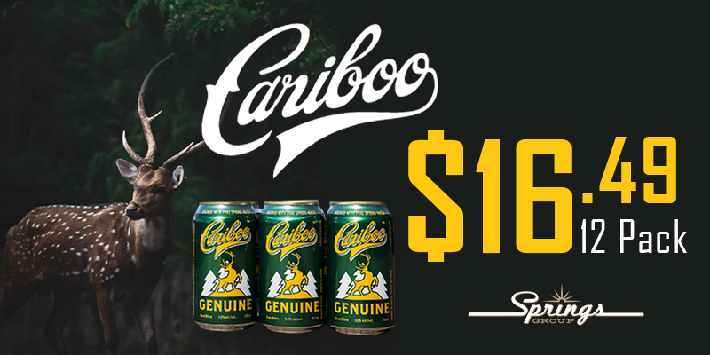 Cariboo 12-pack October promo