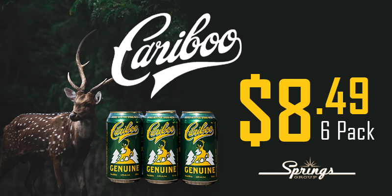 Cariboo 6-pack October promo