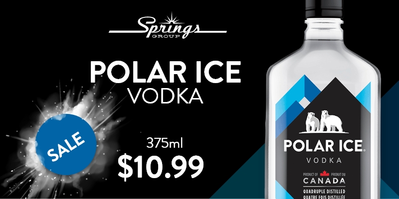 Polar Ice 375ml October promo