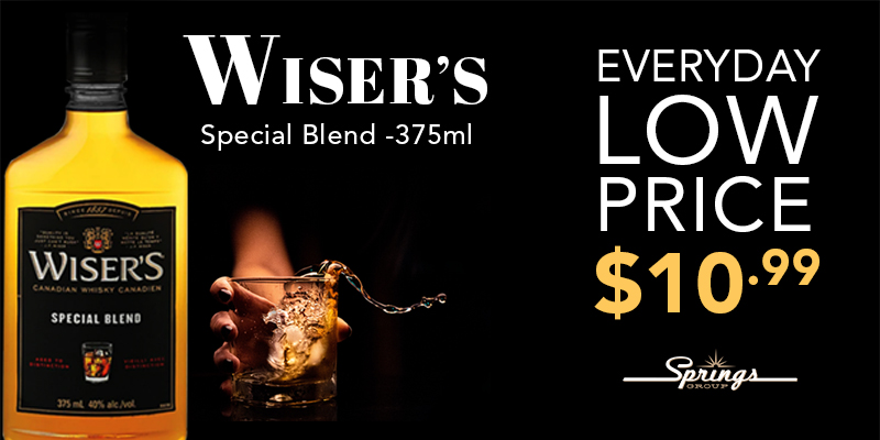 Wisers 375ml October promo
