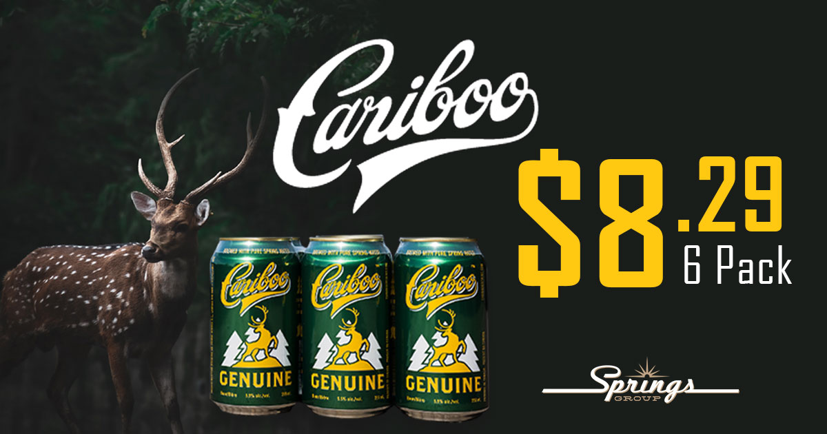 Cariboo 6-pack everyday low price