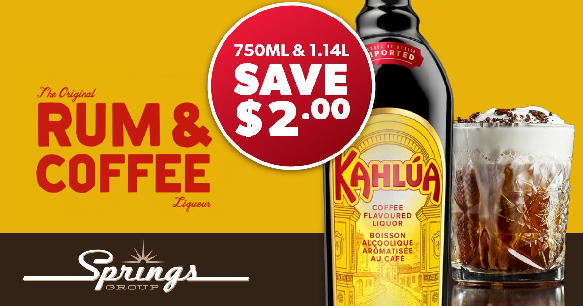 Kahlua save $2 December deal