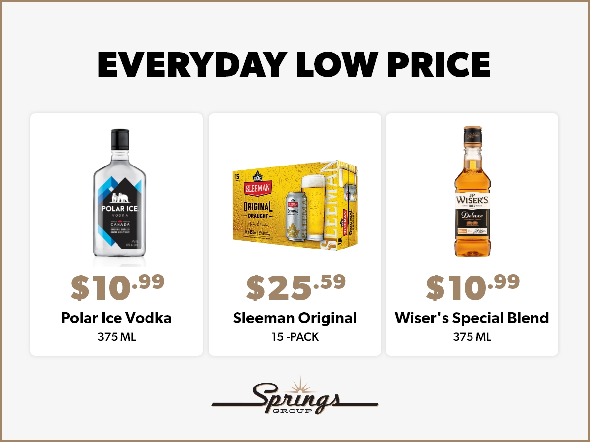 January everyday low price items