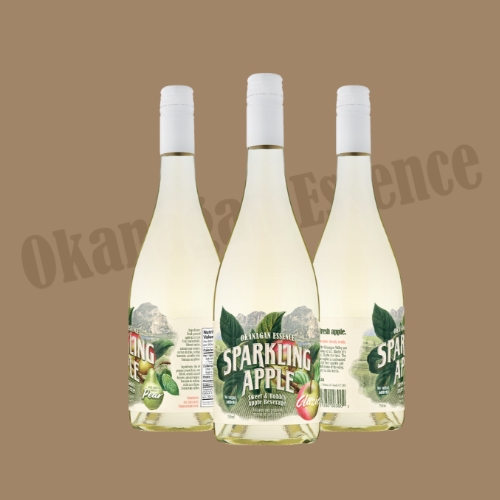 sparkling apple bottles