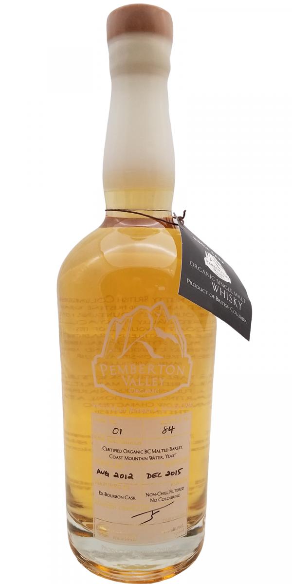 whisky from Pemberton Distillery