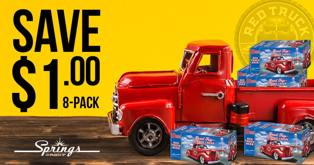 Red Truck save $1 in May
