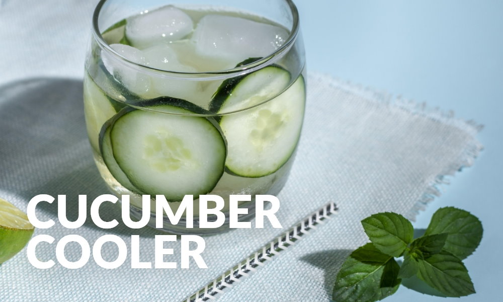 cucumber cooler mocktail