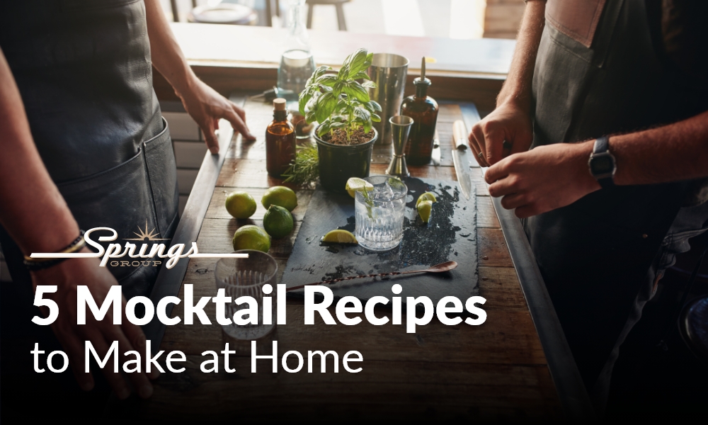 5 mocktail recipes to make at home