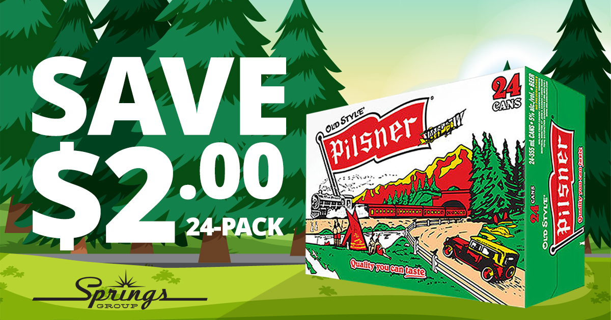Old Style Pilsner August promo