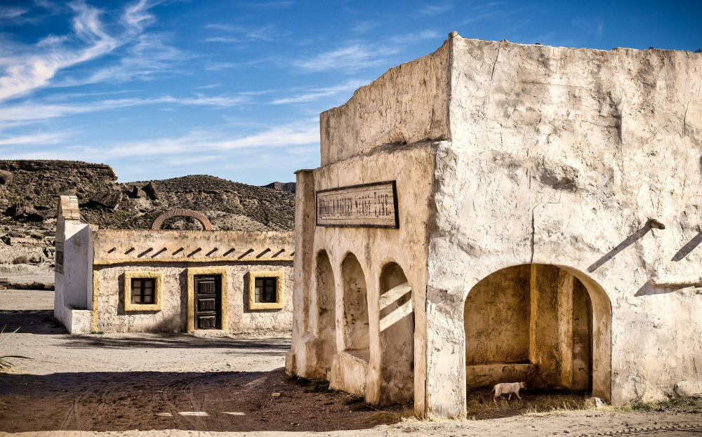 old desert town Mexico