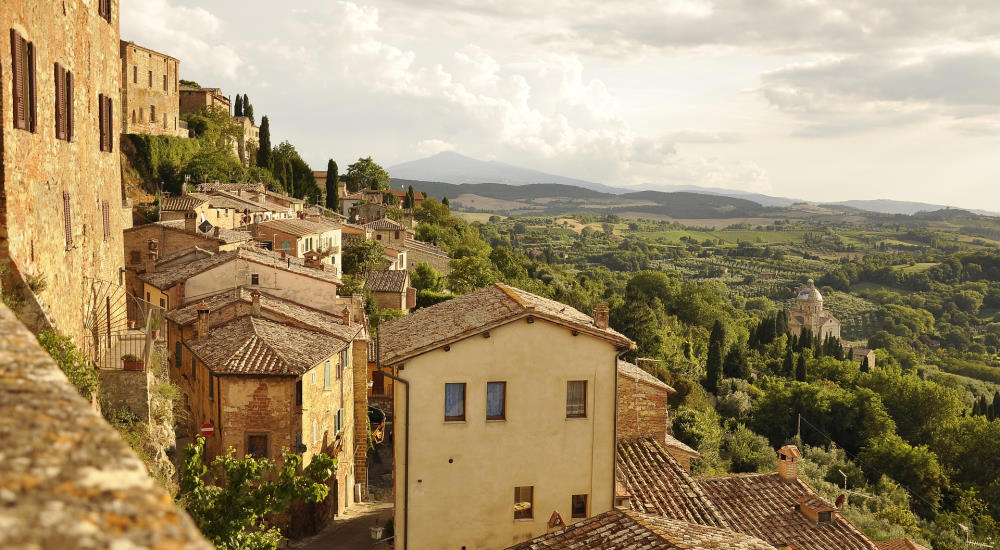 old architecture in Tuscany