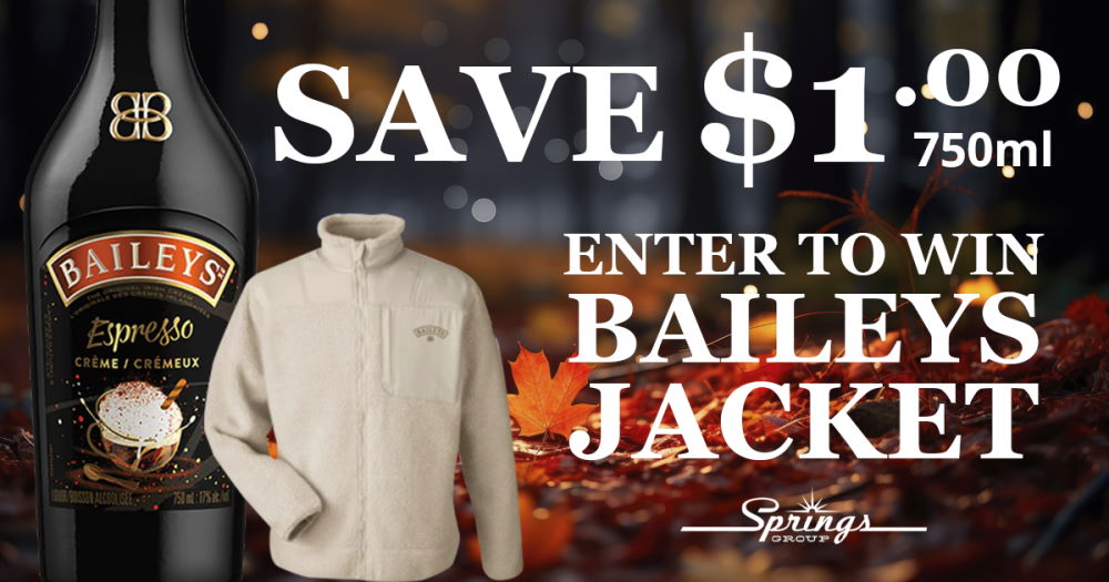 Bailey's ETW jacket promo October