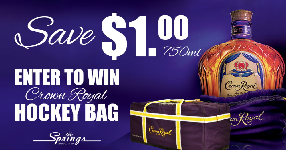 Crown Royal October promo