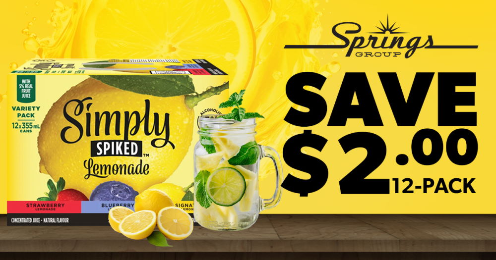 Simply Lemonade save $2 February
