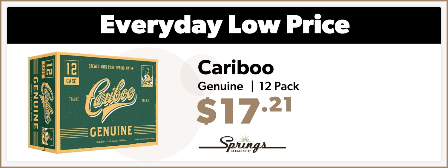Cariboo everyday low price March