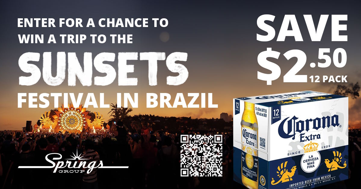 Corona Sunsets Festival promo