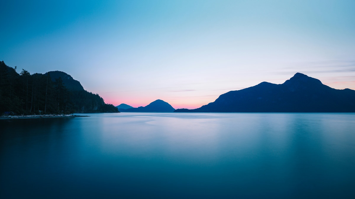 pretty skies at Porteau Cove