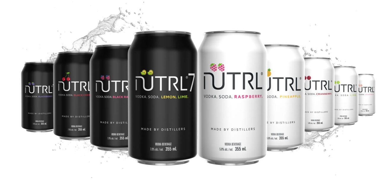 Nutrl seltzer cans