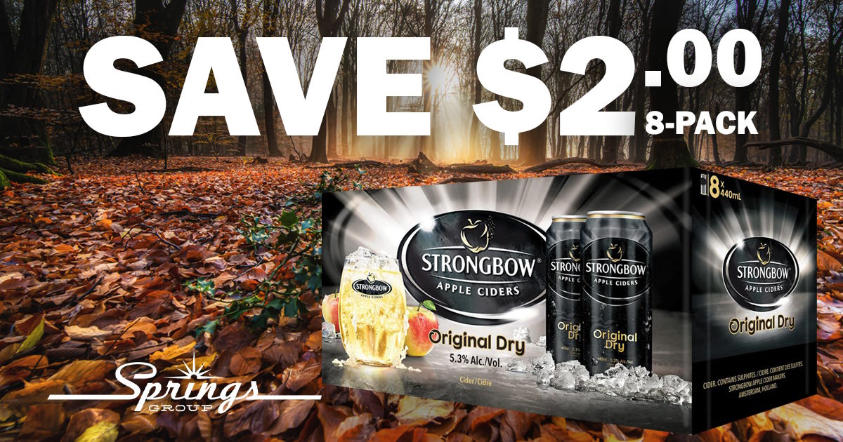 Strongbow save $2 October