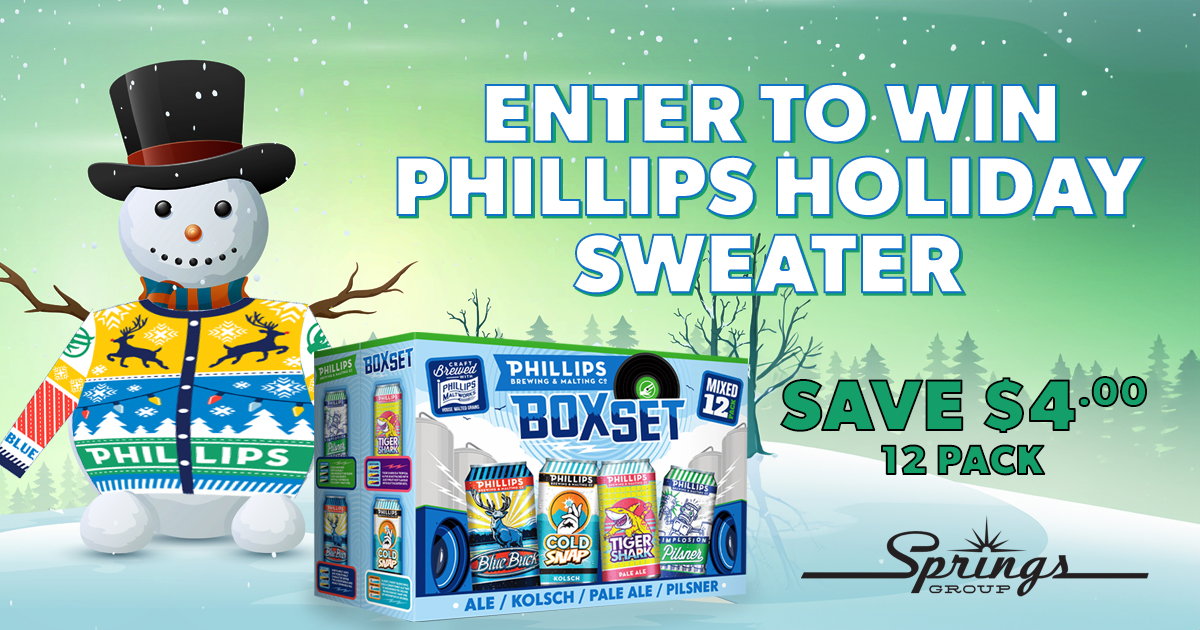 Phillips Boxset sweater giveaway