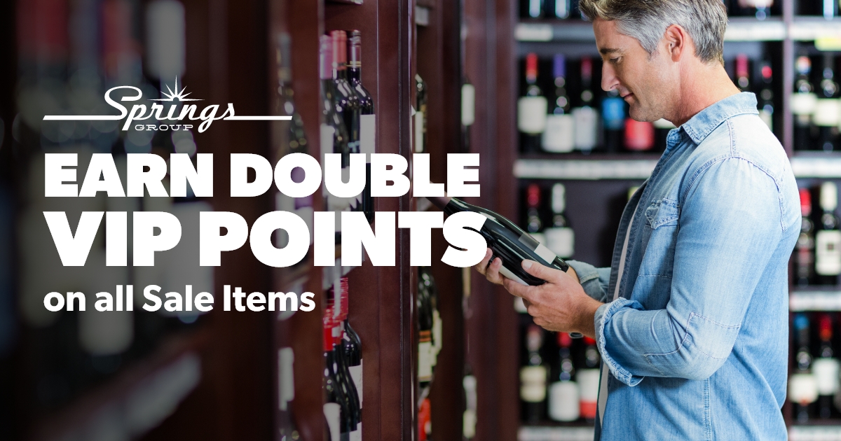 earn double VIP points