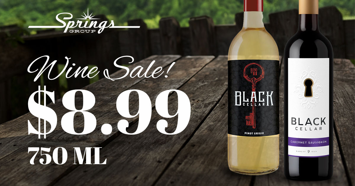 Black Cellar wines $8.99