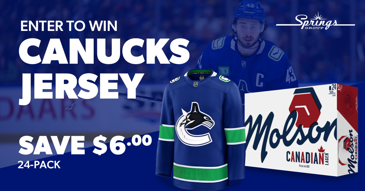 Molson 24-pack jersey giveaway