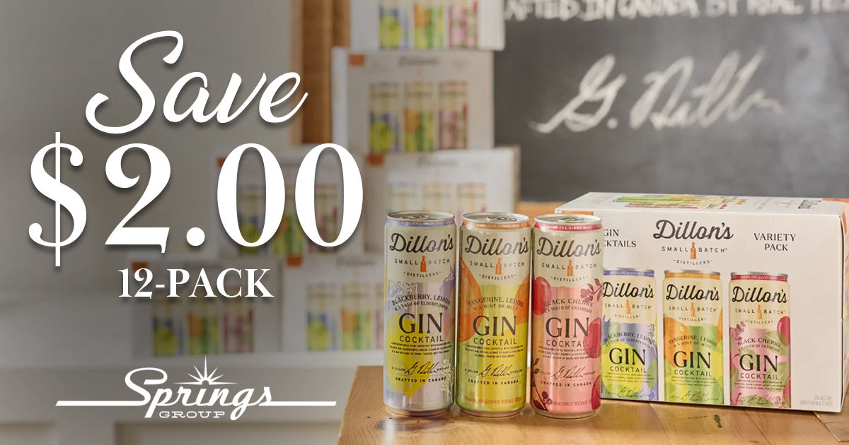 Dillon's Gin cocktails September
