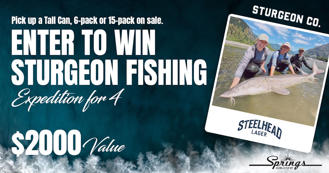 Steelhead Lager fishing trip