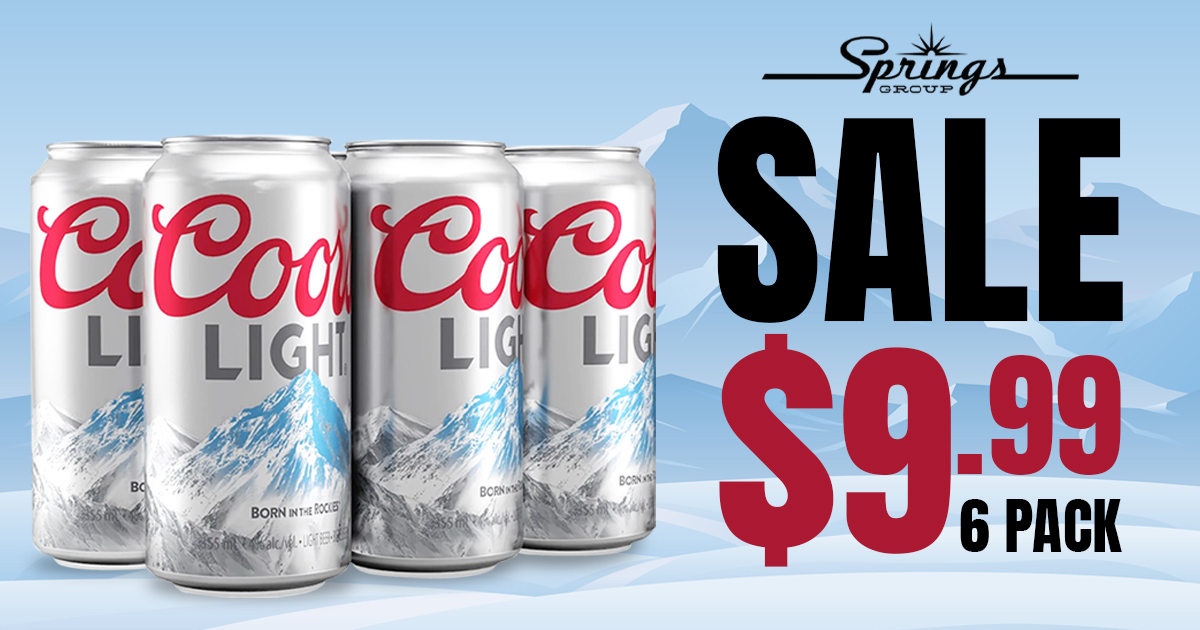 Coors Light - 6 pack May