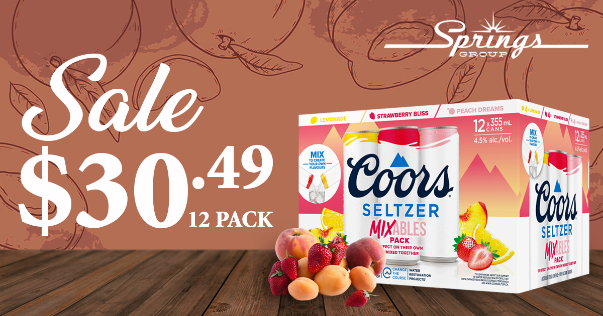 Coors Seltzer Mixables June