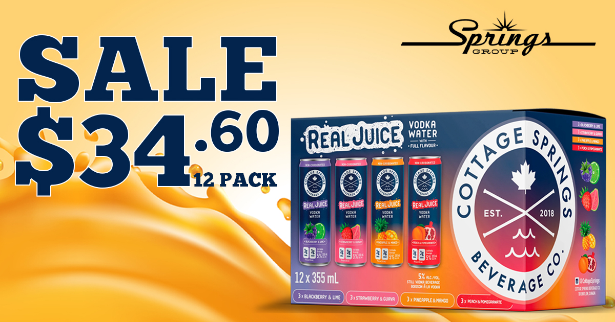 Cottage Springs Real Juice Mixer August
