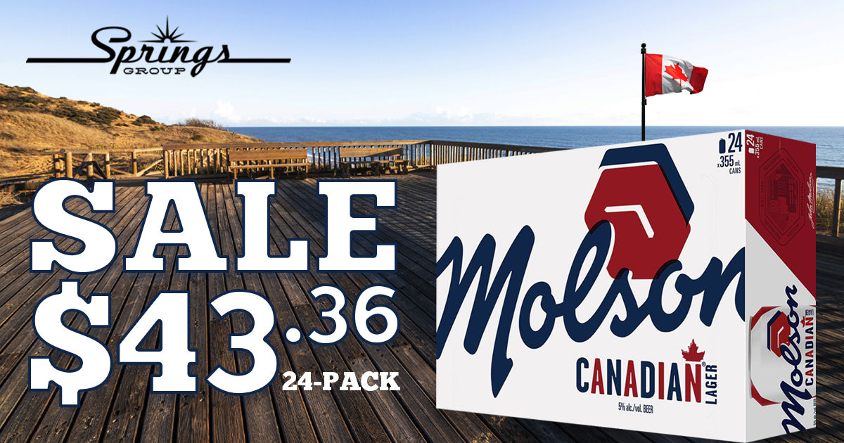 Molson Canadian 24-pack July