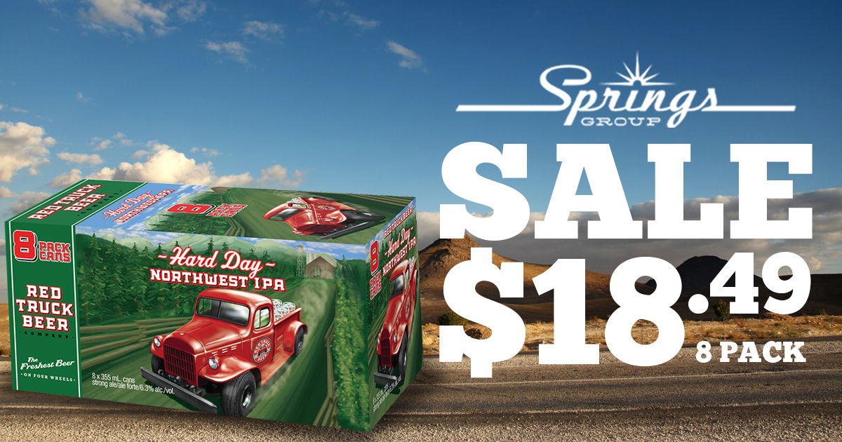 Red Truck IPA 8-pack July