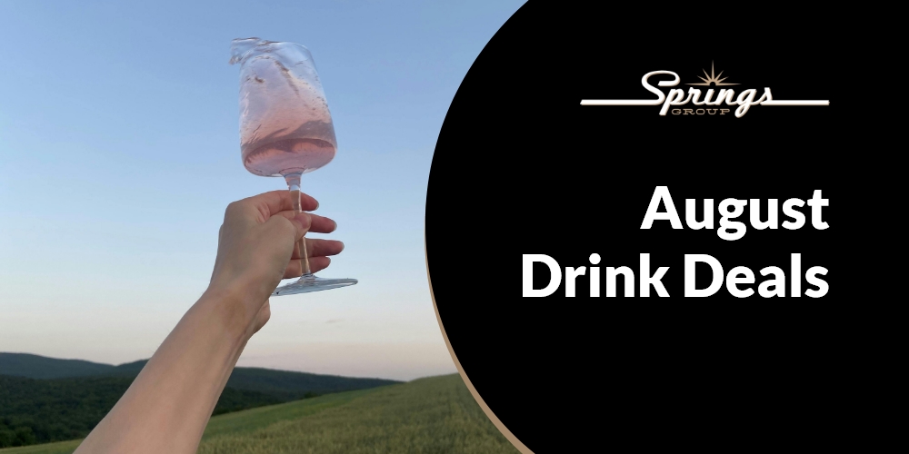 August 2025 drink deals