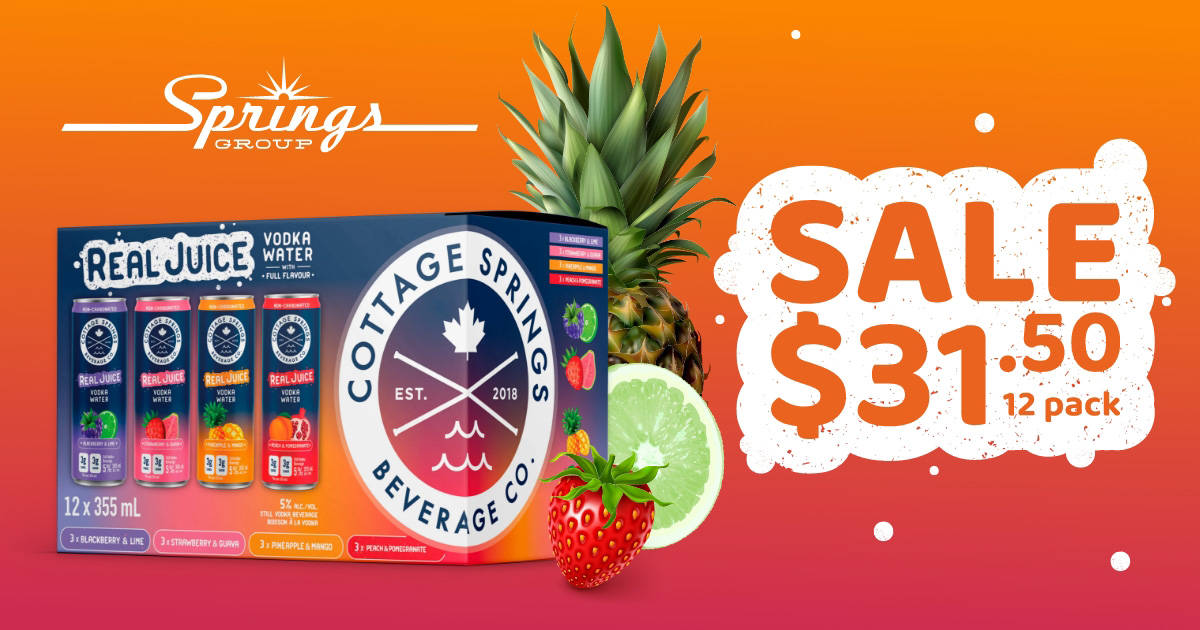 Cottage Springs 12-pack September